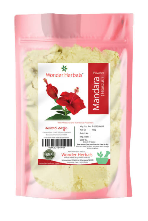 Wonder Herbals Mandara (Hibiscus) Powder