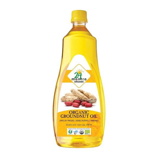 24 Mantra Organic Groundnut Oil