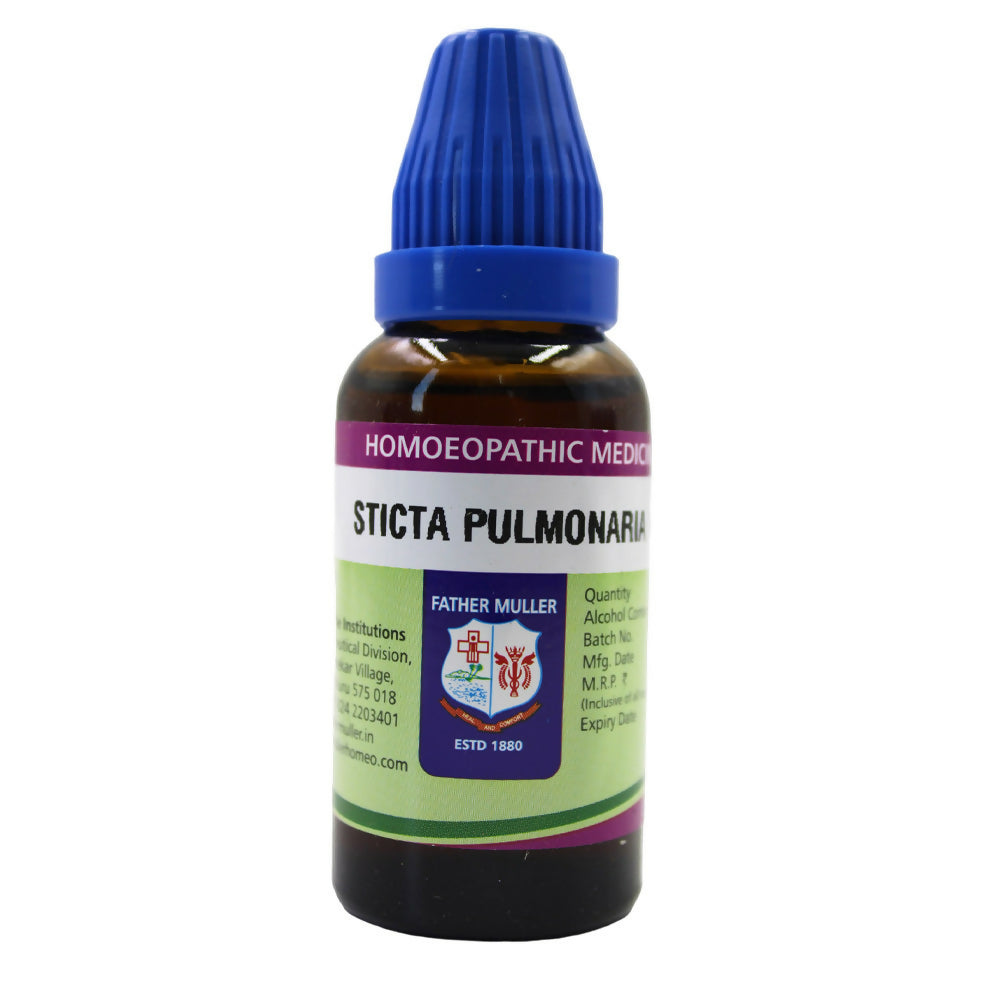 Father Muller Sticta Pulmonaria Mother Tincture Q