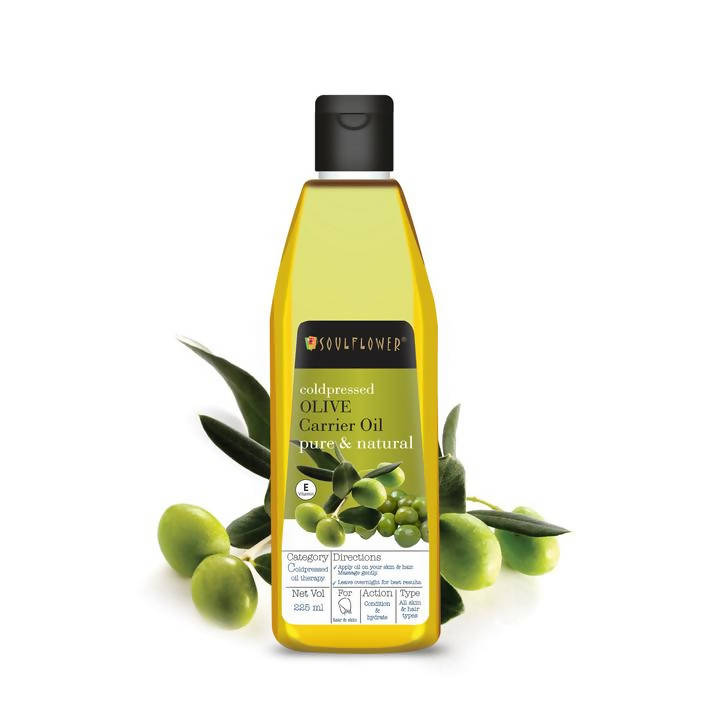 Soulflower Pure & Natural Coldpressed Olive Carrier Oil