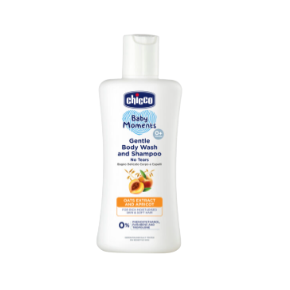 Chicco Baby Moments Gentle Body Wash And Shampoo -  USA, Australia, Canada 