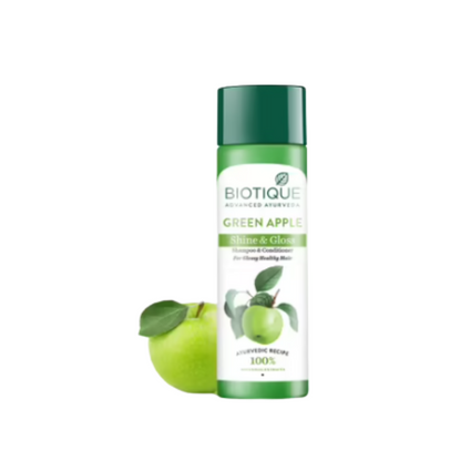 Biotique Bio Green Apple Fresh Daily Purifying Shampoo and Conditioner - Buy in USA AUSTRALIA CANADA