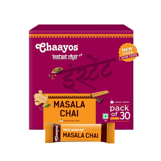 Chaayos Instant Tea Premix Masala Chai Sachets - BUDNE