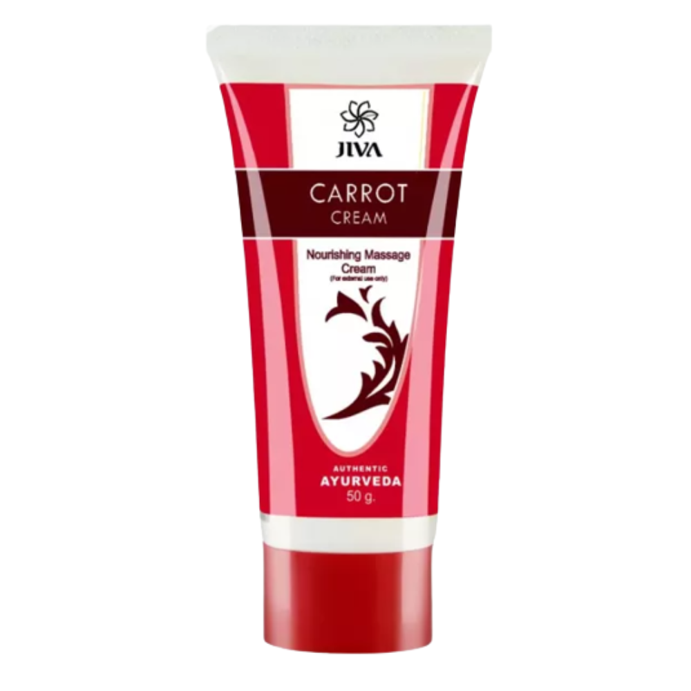 Jiva Ayurveda Carrot Face Cream - BUDNEN