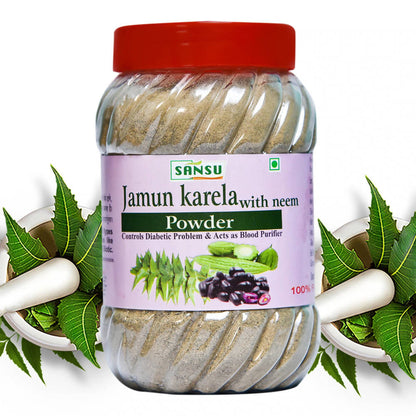 Sansu Karela & Jamun With Neem Powder