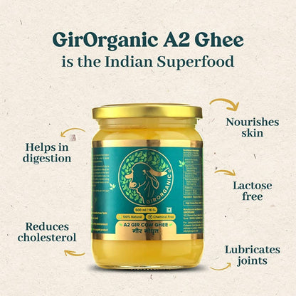 GirOrganic A2 Gir Cow Ghee