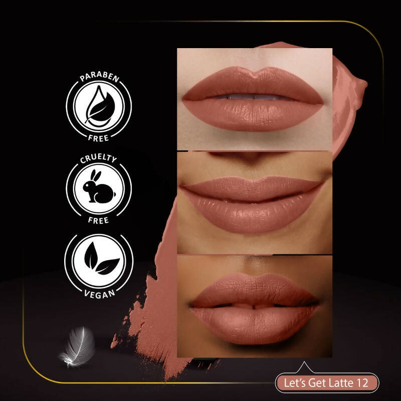 Faces Canada Comfy Matte Creme Lipstick - Let????s Get Latte 12