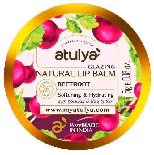 Atulya Natural Beet Root Lip Balm - usa canada australia