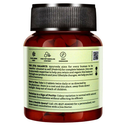 Jiva Ayurveda Ashwagandha Tablets