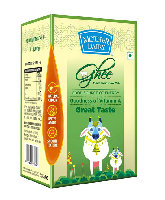 Mother Dairy Cow Ghee Ceka Pack