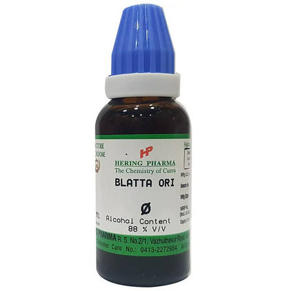 Hering Pharma Blatta Ori Mother Tincture Q - usa canada australia