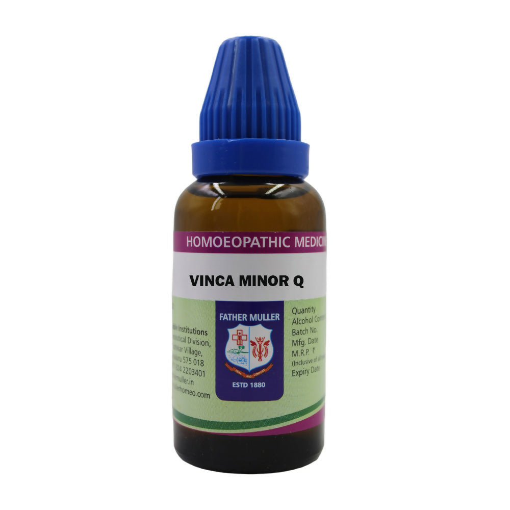 Father Muller Vinca Minor Mother Tincture Q