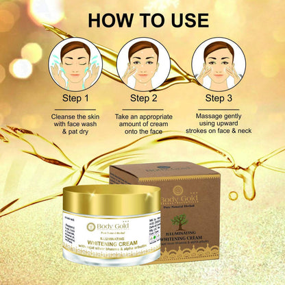 Body Gold Illuminating Whitening Cream