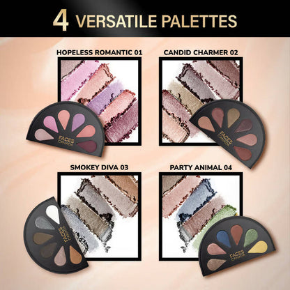 Faces Canada 6 In 1 Eyeshadow Palette - Hopeless Romantic