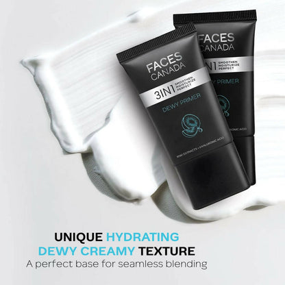 Faces Canada 3in1 Dewy Primer - Instant Smooth & Dewy Perfection