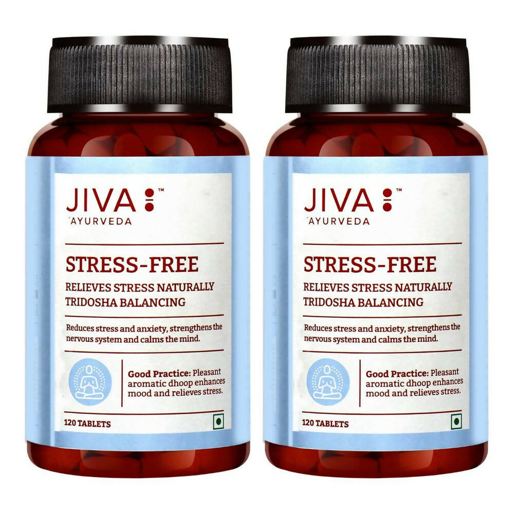 Jiva Ayurveda Stress-Free Tablets