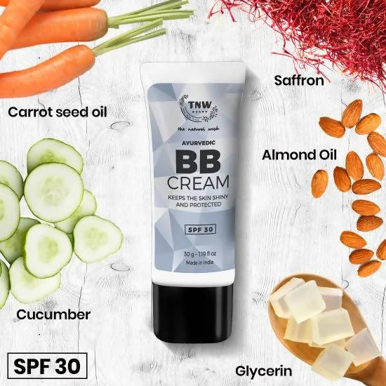 The Natural Wash Ayurvedic BB Cream with SPF 30 - Light Shade