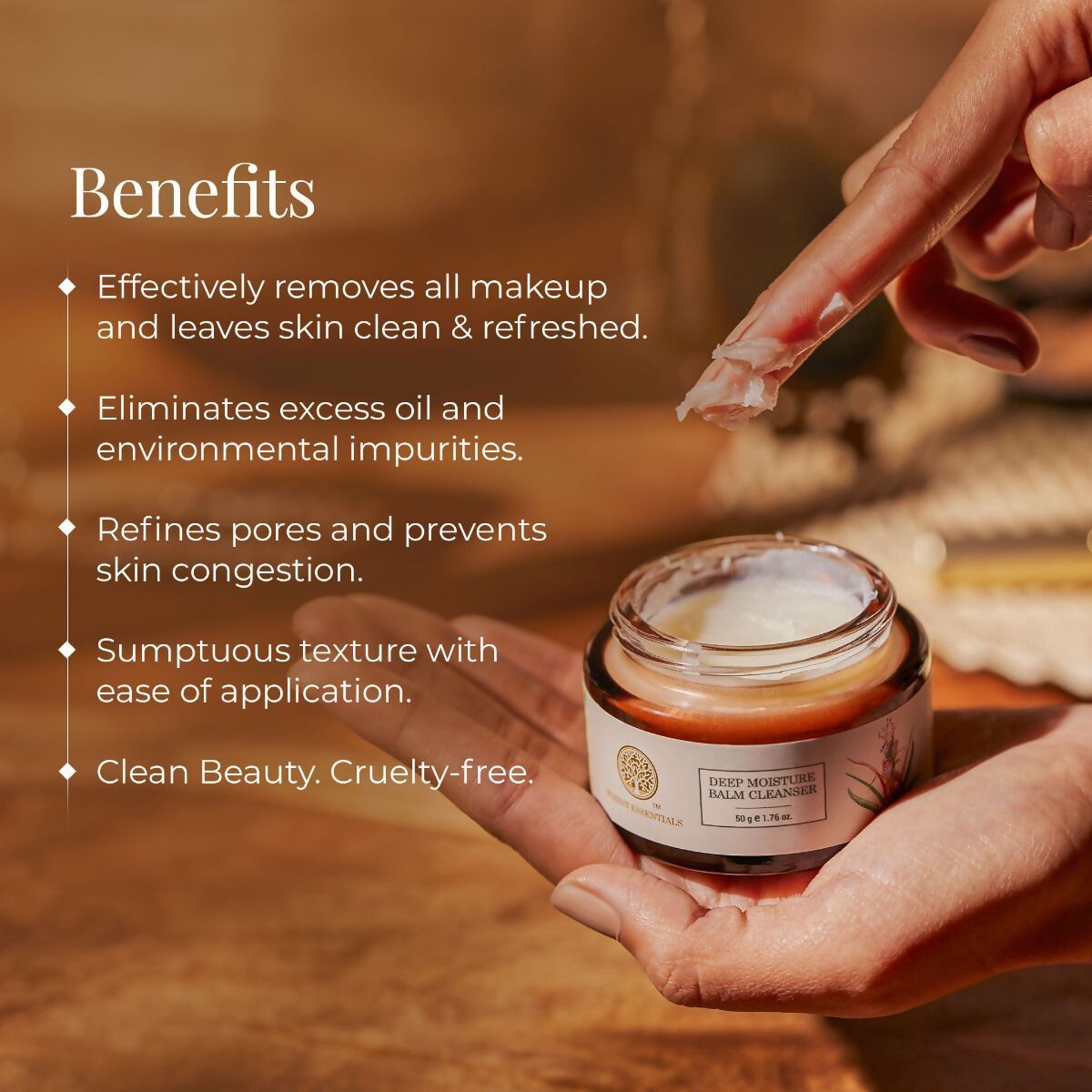 Forest Essentials Deep Moisture Cleansing Balm