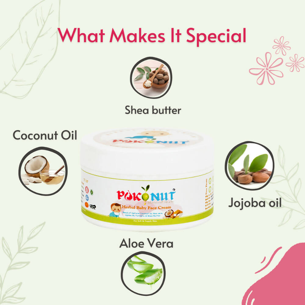 Pokonut Herbal Baby Face Cream