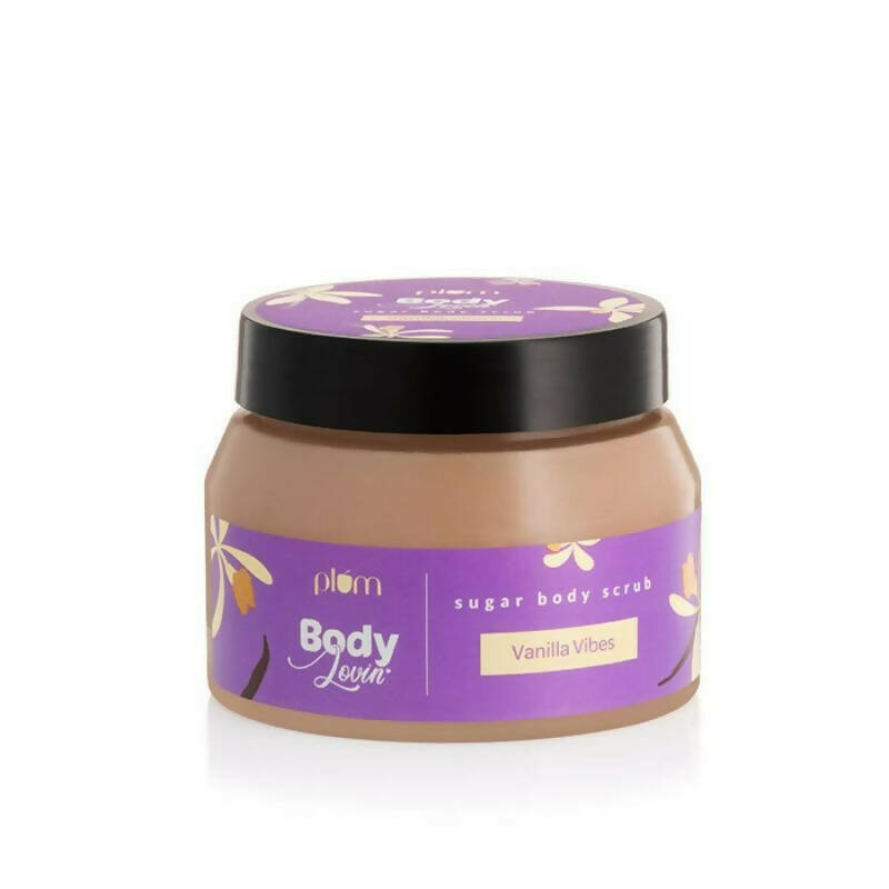 Plum Body lovin Vanilla Vibes Sugar Body Scrub - BUDNE