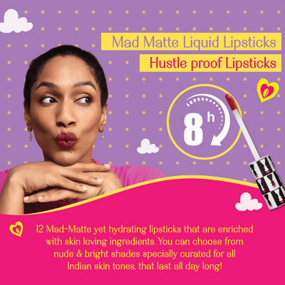 LoveChild By Masaba Gupta Striker Transfer-proof Reddish Orange Liquid Lipstick