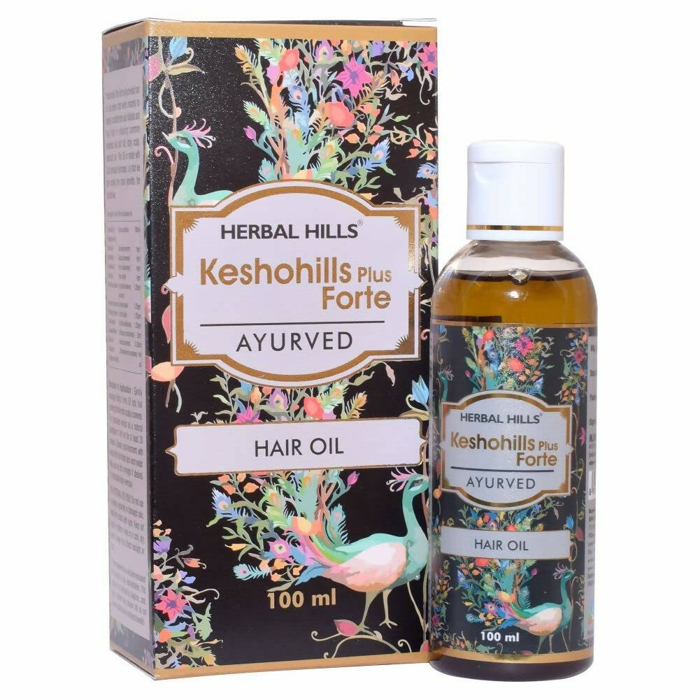 Herbal Hills Keshohills Plus Forte Ayurvedic Hair Oil