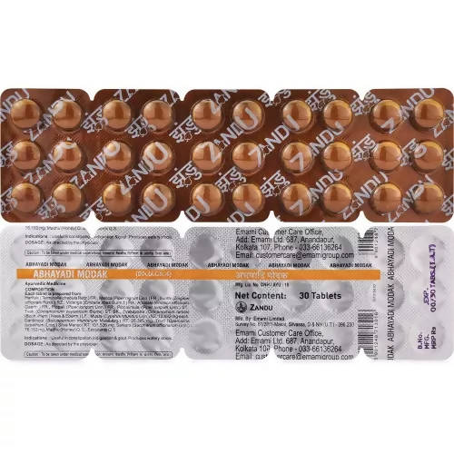 Zandu Abhayadi Modak Tablets - BUDEN