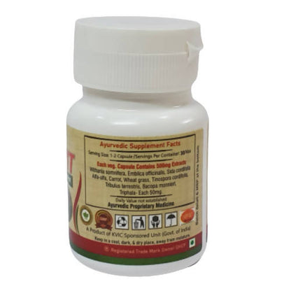 Deep Ayurveda Ayurvit 500mg Veg Capsules