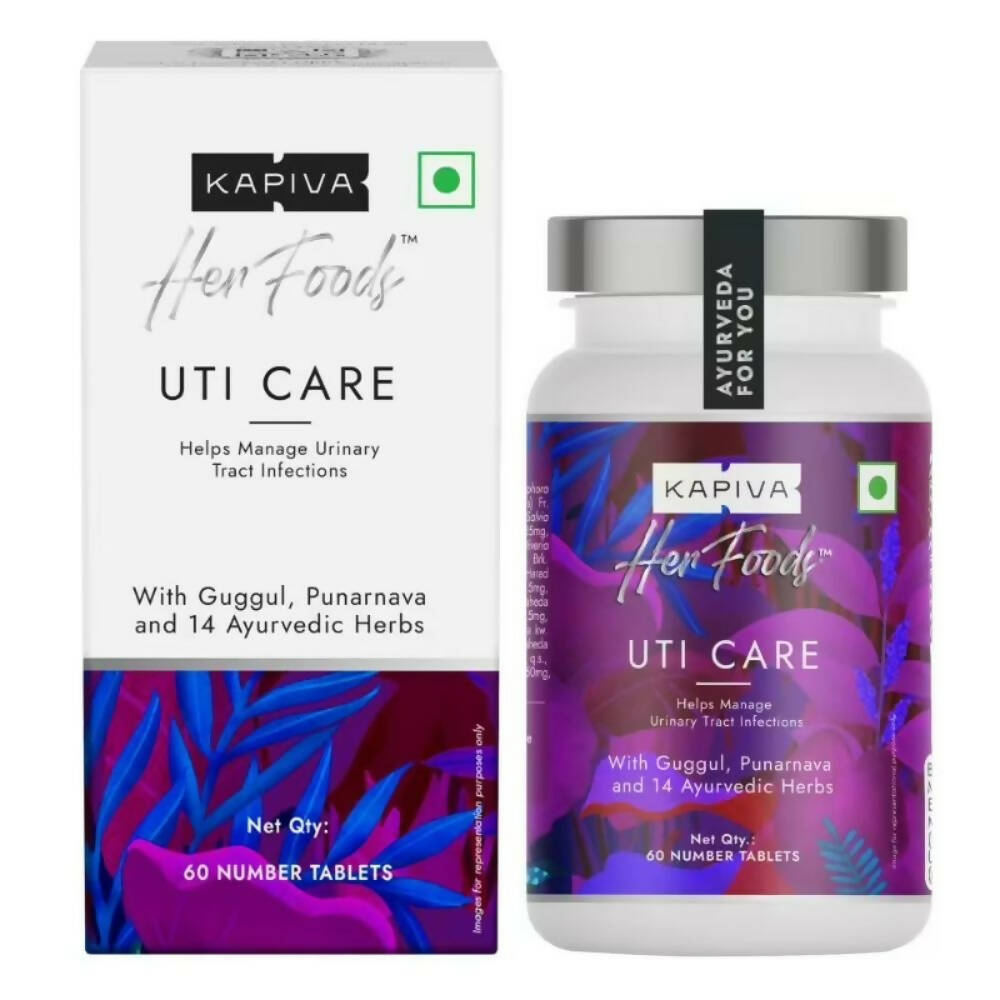 Kapiva Ayurveda Her Foods UTI Care Tablets - usa canada australia