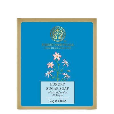 Forest Essentials Luxury Sugar Soap Madurai Jasmine & Mogra