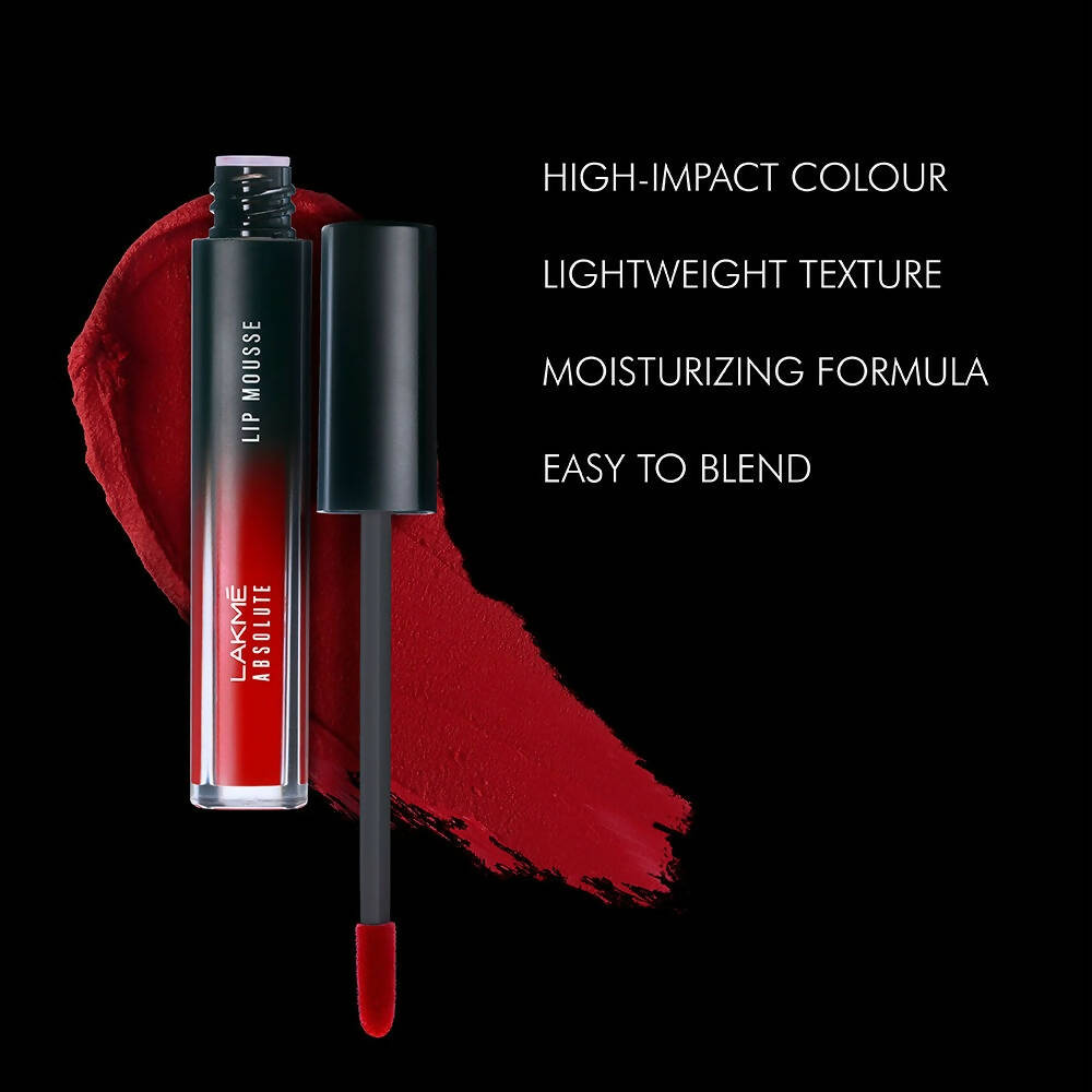 Lakme Absolute Lip Mousse - 102 Crimson Sky