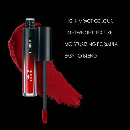 Lakme Absolute Lip Mousse - 102 Crimson Sky