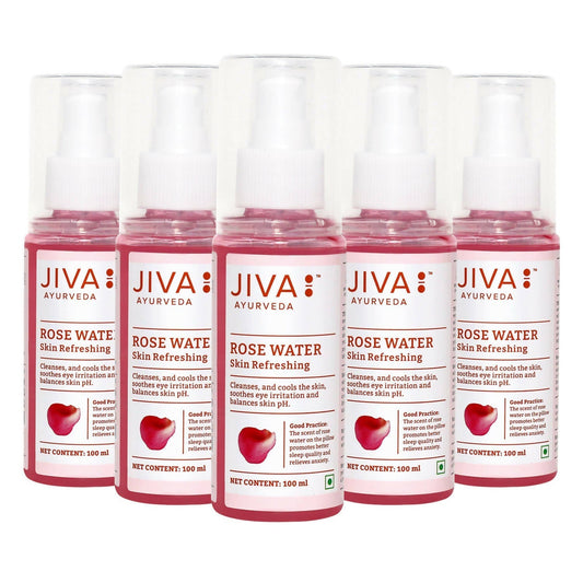 Jiva Ayurveda Rose Water Plain - BUDNE