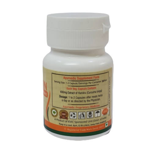 Deep Ayurveda Curcumin 500mg Veg Capsules