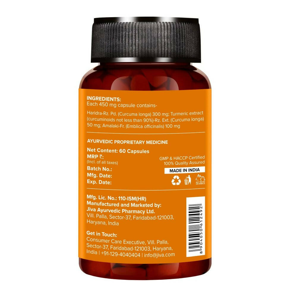 Jiva Ayurveda Turmeric Capsules