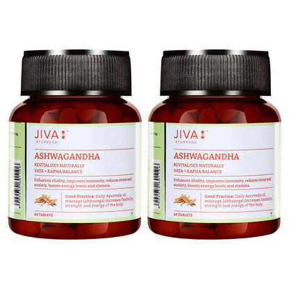 Jiva Ayurveda Ashwagandha Tablets -  usa australia canada 