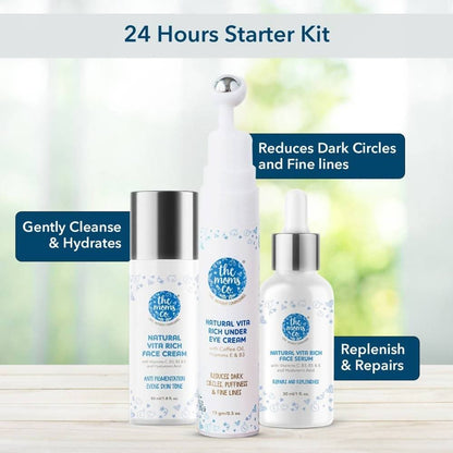 The Moms Co 24 Hour Skincare Starter Kit