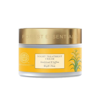 Forest Essentials Night Treatment Cream With Sandalwood & Saffron