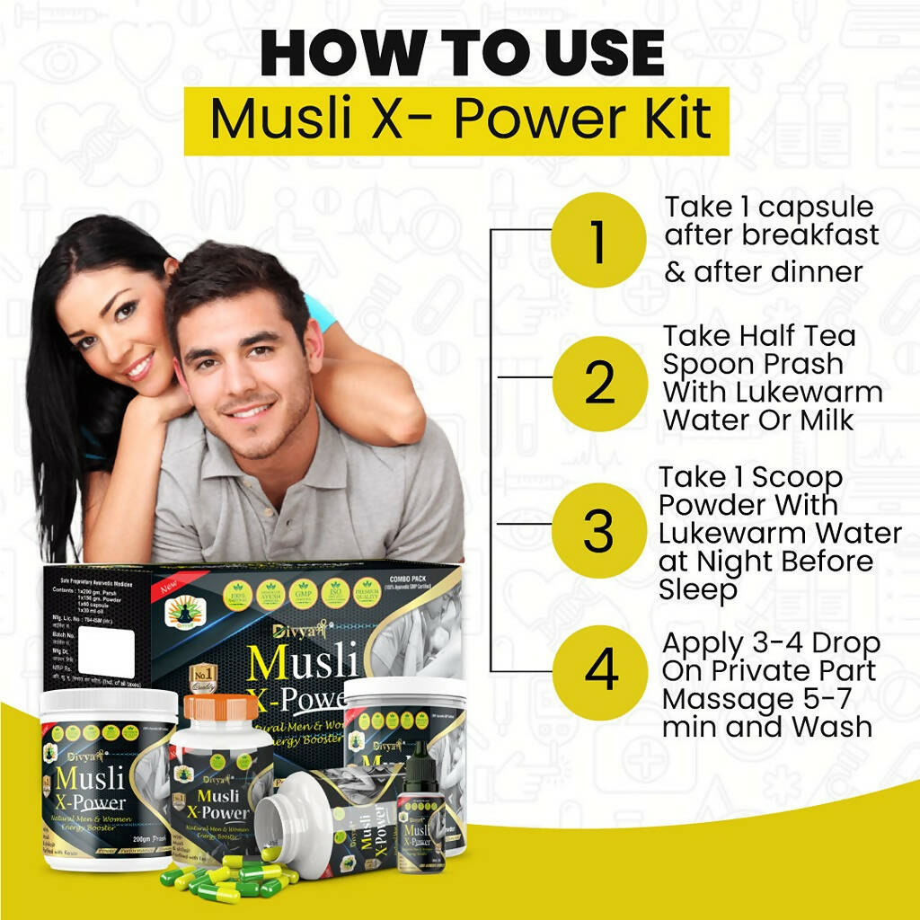 Divya Shree Musli X-Powder Kit