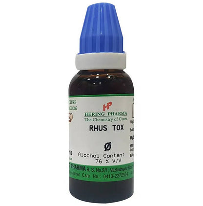 Hering Pharma Rhus Tox Mother Tincture Q -  usa australia canada 