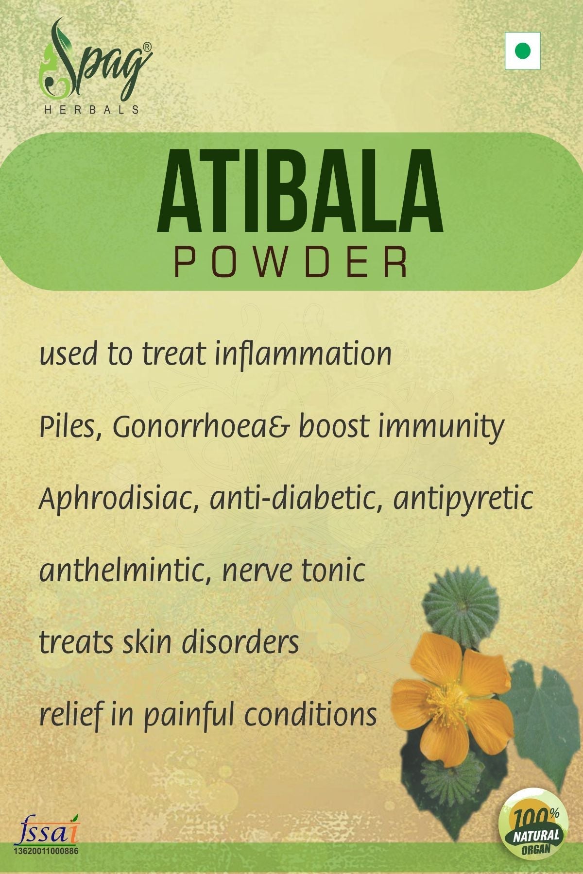 Spag Herbals Atibala Powder