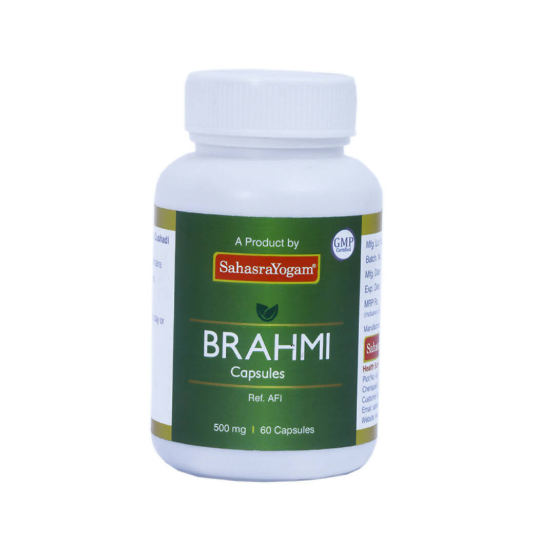 Sahasrayogam Brahmi Capsules -  USA 