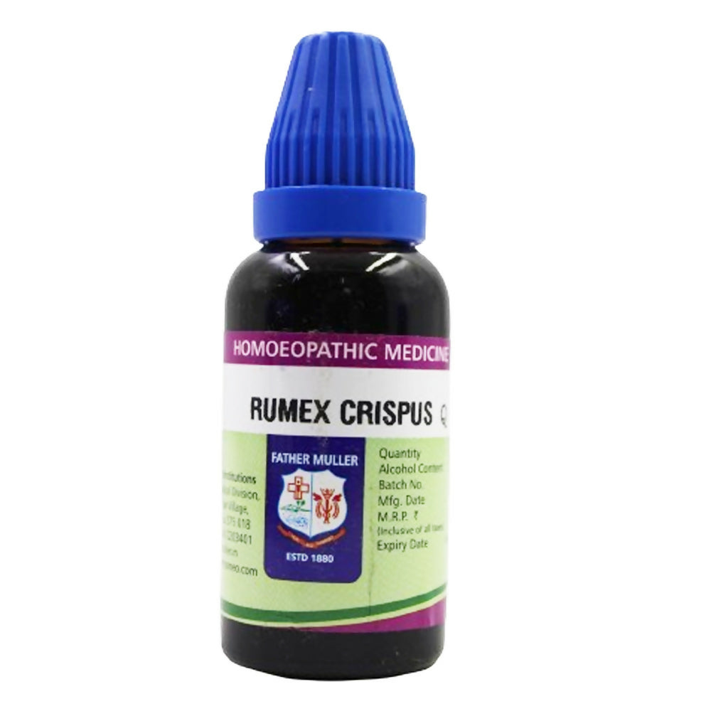 Father Muller Rumex Crispus Mother Tincture Q