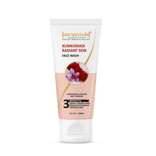 Aaryanveda Kumkumadi Radiant Skin Face Wash - usa canada australia