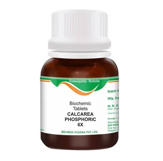 Bio India Homeopathy Calcarea Phosphoric Biochemic Tablets