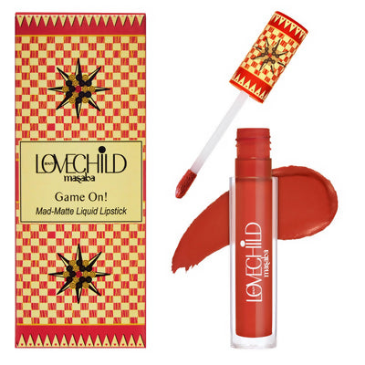 LoveChild By Masaba Gupta Striker Transfer-proof Reddish Orange Liquid Lipstick