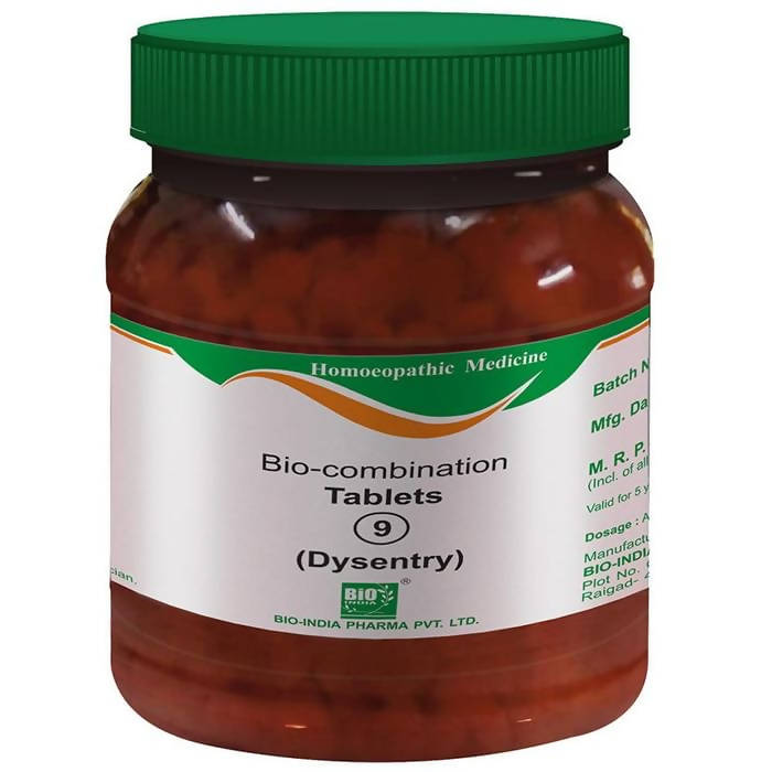 Bio India Homeopathy Bio-combination 9 Tablets