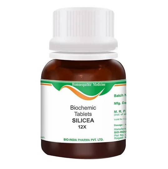 Bio India Homeopathy Silicea Biochemic Tablets