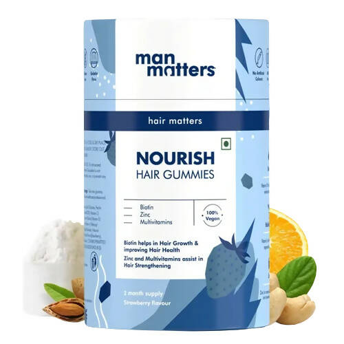 Man Matters Nourish Hair Gummies - BUDEN