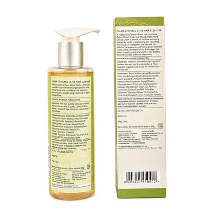 Mantra Herbal Palma Christi and Olive Hair Cleanser For Dry & Damaged Hair